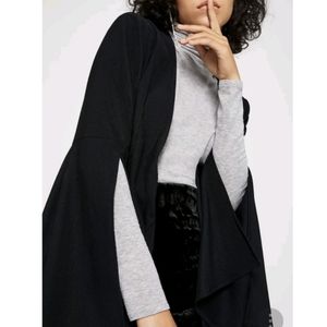 Revolve x BCBGeneration Flare Sleeve Blazer Black Size S